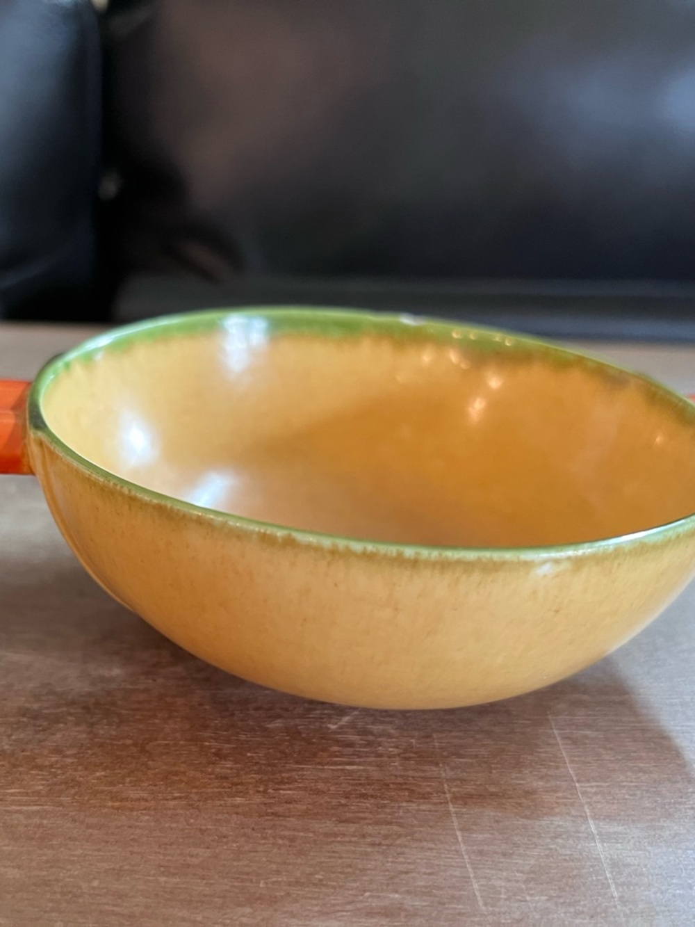 𝑬𝒙𝒓𝒆𝒎𝒆𝒍𝒚 𝑹𝒂𝒓𝒆 Egersund Art Deco 1930s Pottery Bowl and Saucer Norway - Picture 8 of 12